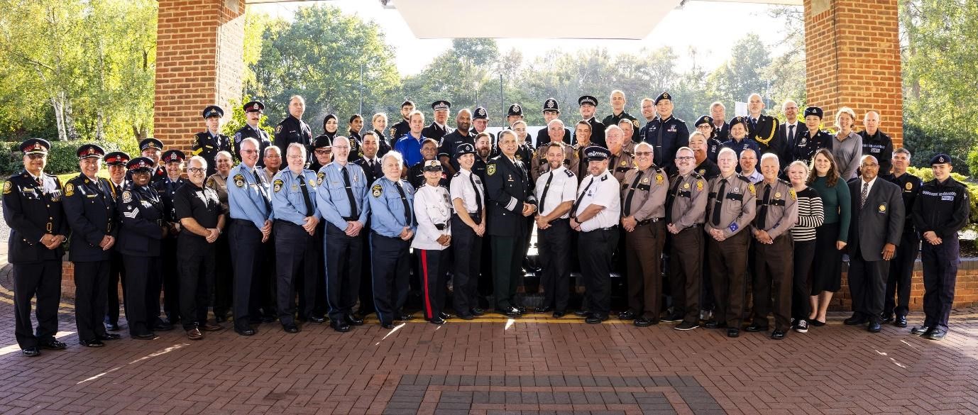 优大学术人员谢碧根在英国志愿执法人员联盟培训会议中分享实地故事