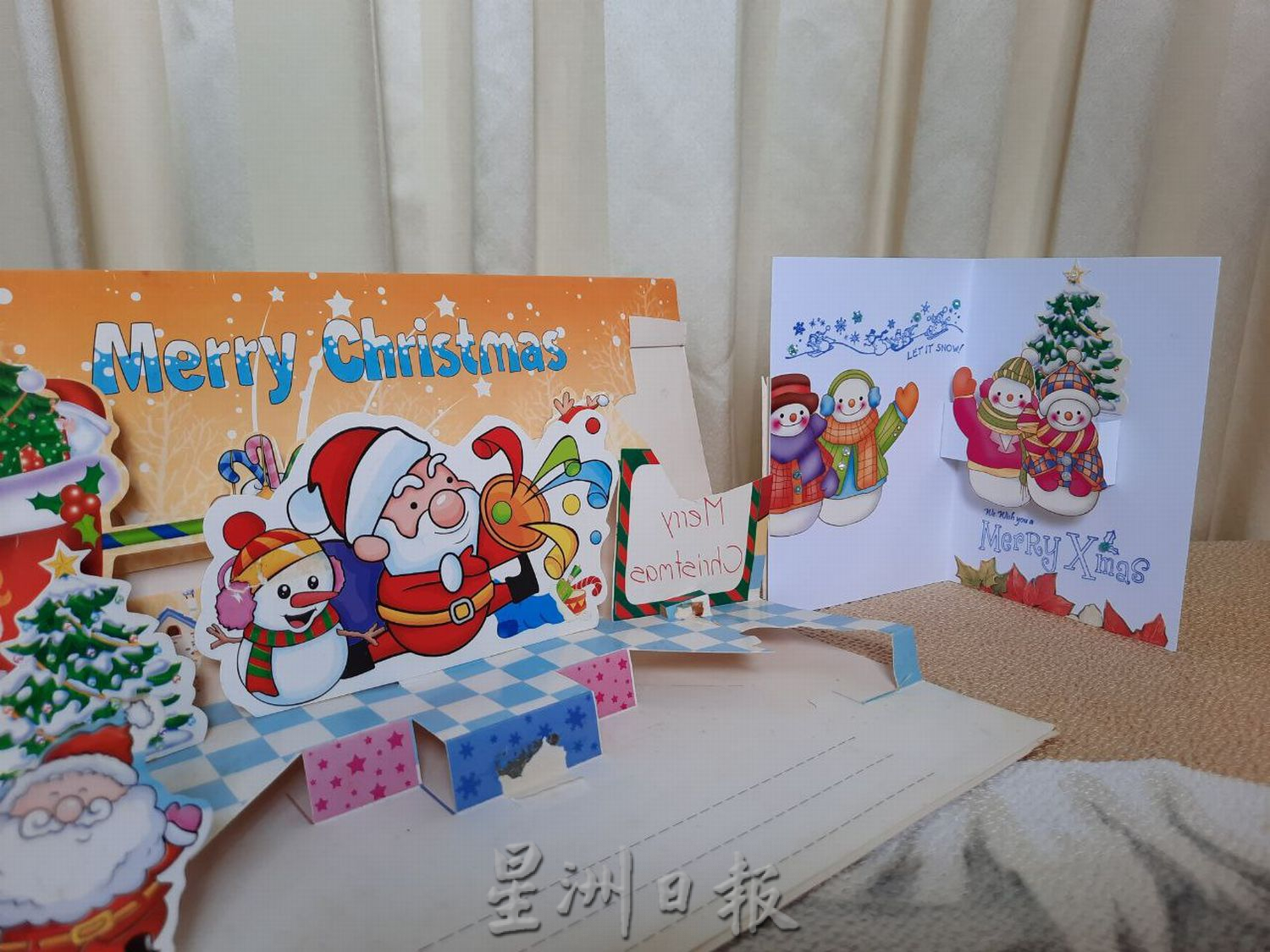 回收圣诞卡翻新，诚意满满