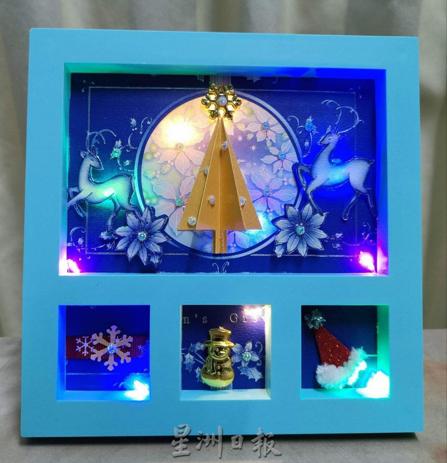 回收圣诞卡翻新，诚意满满