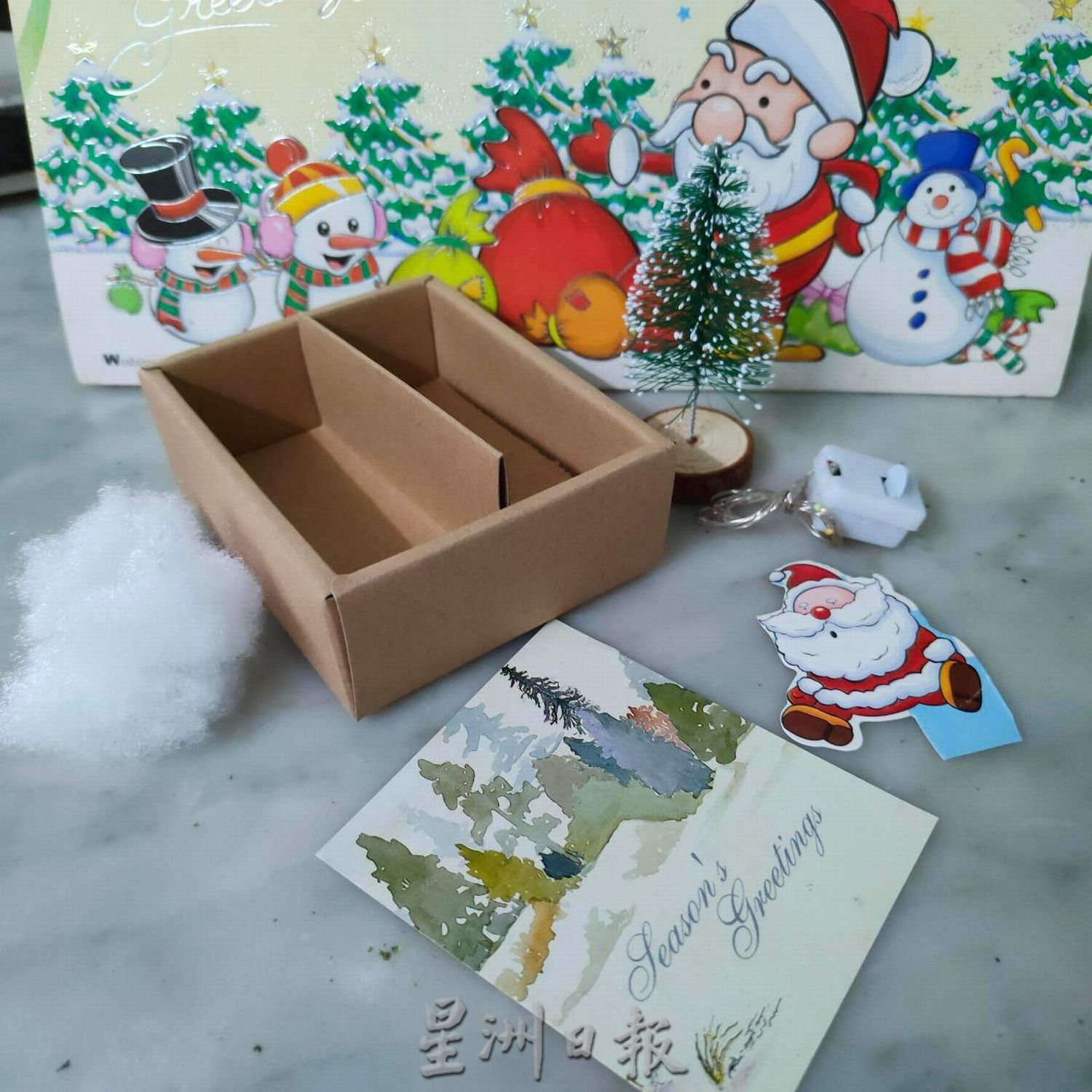 回收圣诞卡翻新，诚意满满