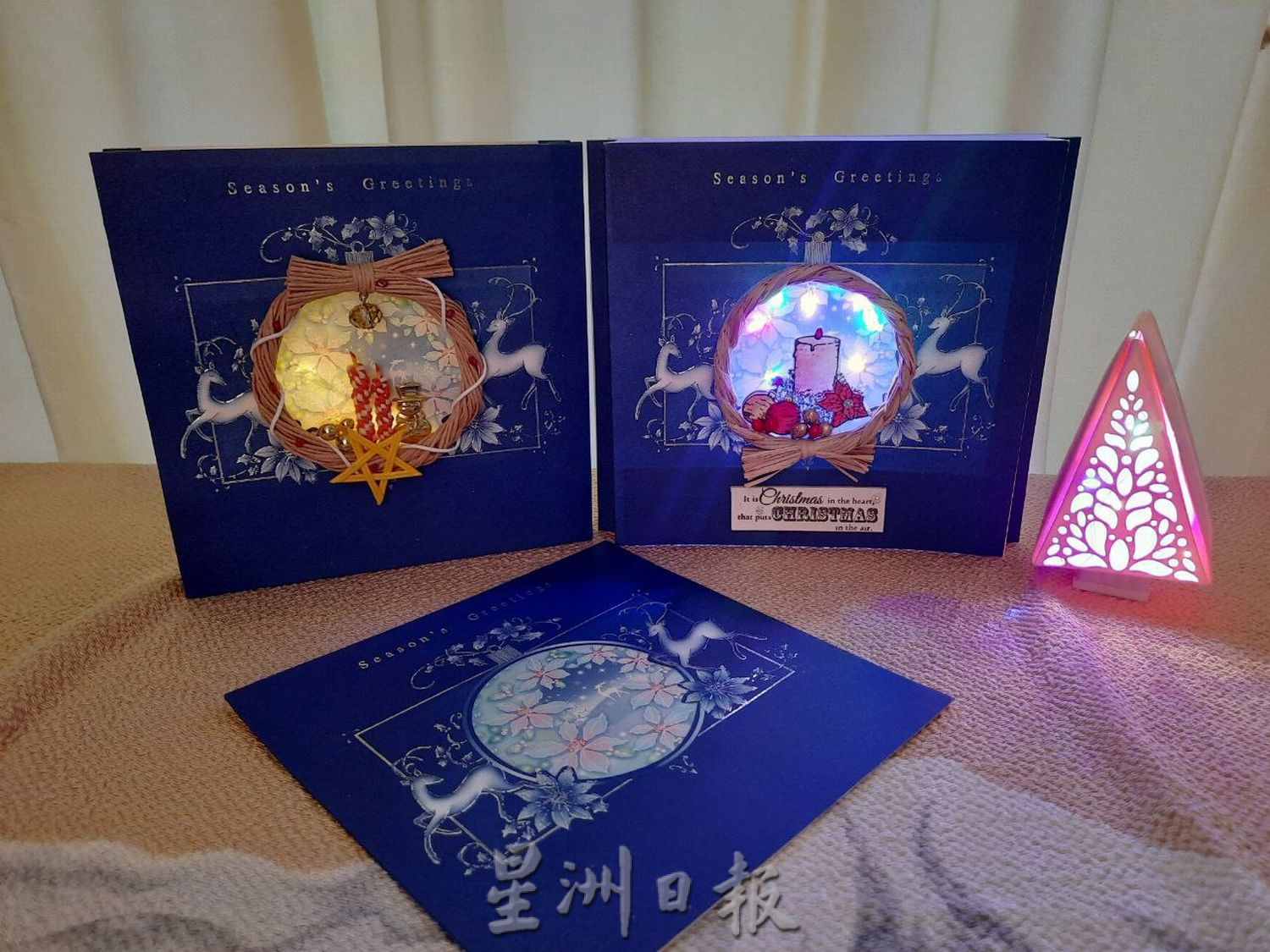 回收圣诞卡翻新，诚意满满