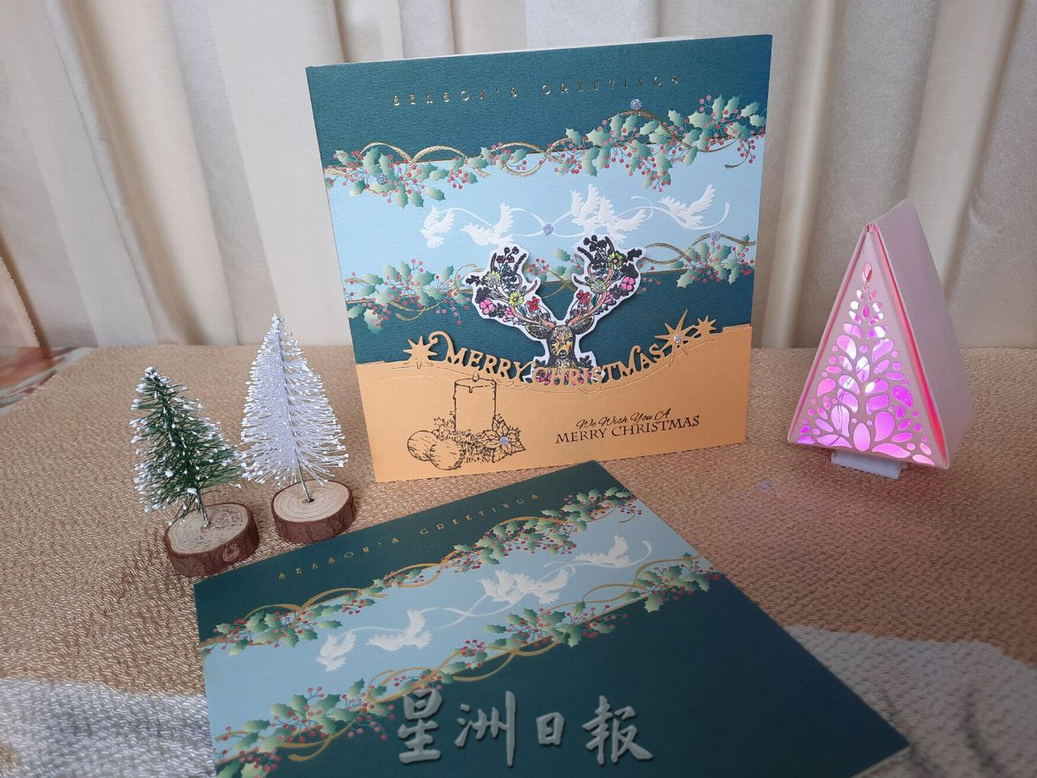 回收圣诞卡翻新，诚意满满