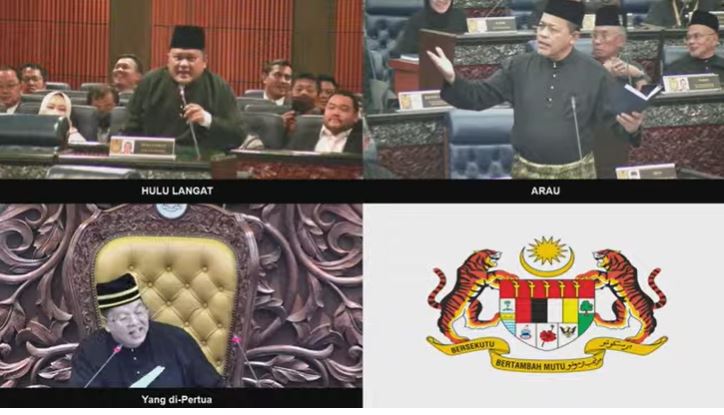 国会/吵架 莫哈末沙尼与沙希淡吵架