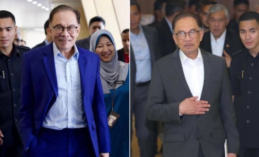 安华OOTD再引关注 网:“为何他不系领带?”