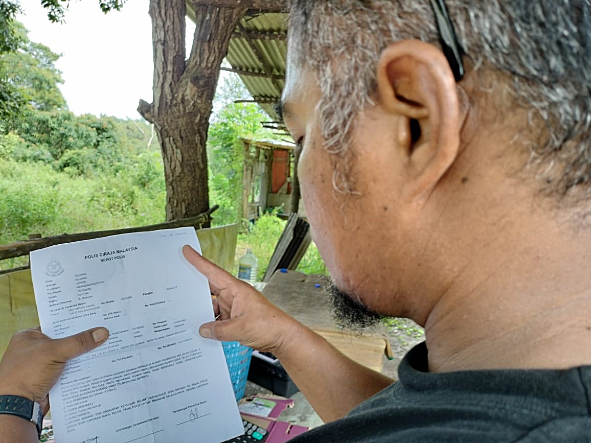 第二次办大马卡须付265令吉,退休军人:被偷又不是我要的!