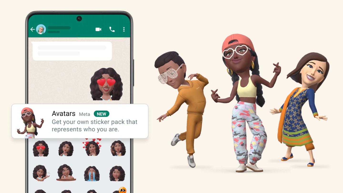 拚图)WhatsApp推新功能 「虚拟替身」登场