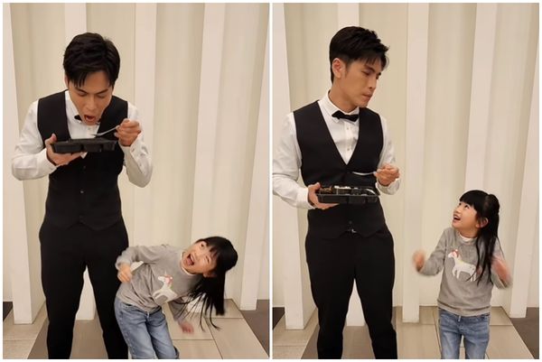 拿汤匙搞笑“打”童星 Gino视频涉暴力遭删叫屈