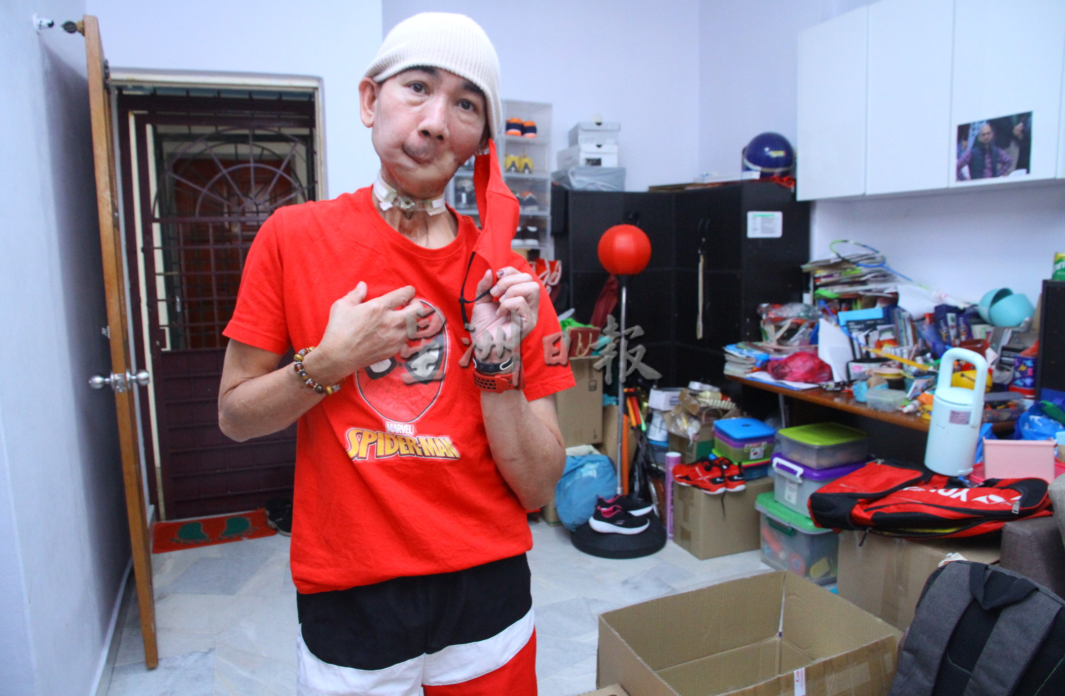 无舌癌症康复者谭嘉强 