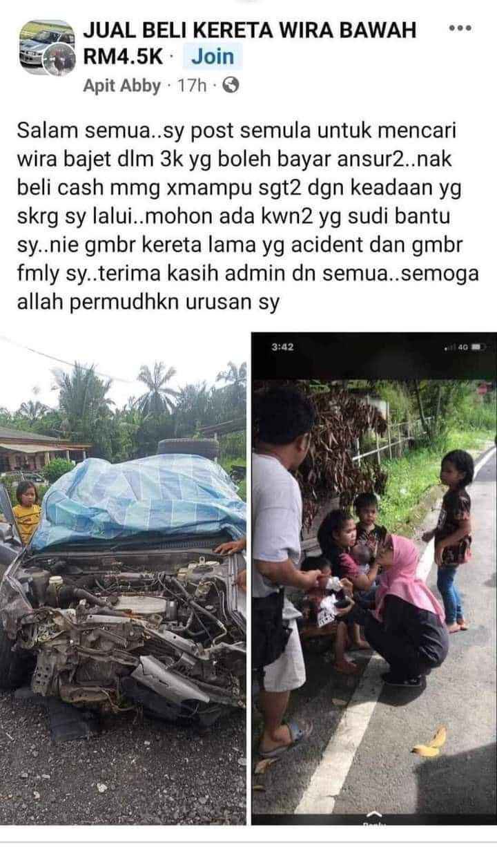 “这是昨天刚买的车,但我还是想送你”