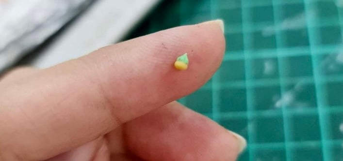 柔：【今日面谱】： 蔡晓慧手巧心细有创意 袖珍模型 太精致了