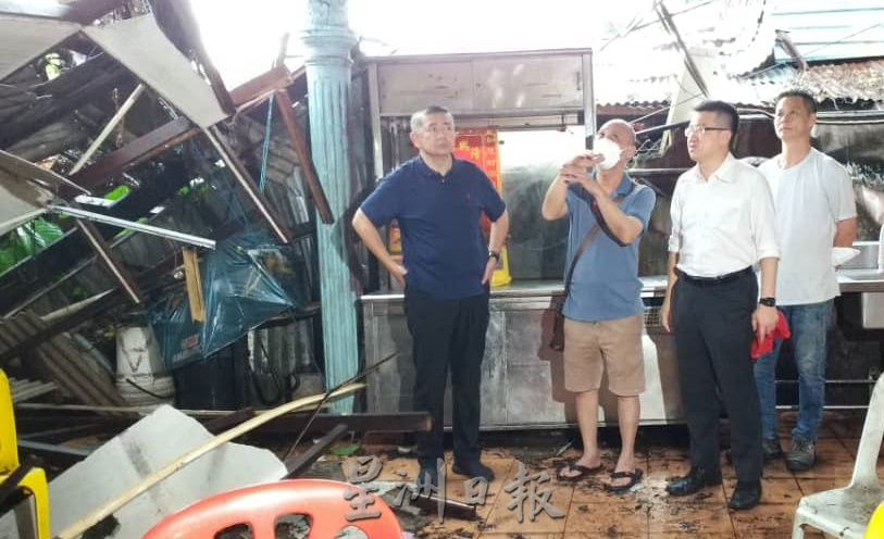 柔:沙拉胡丁:将向新山市政厅反映风灾情况商议援助