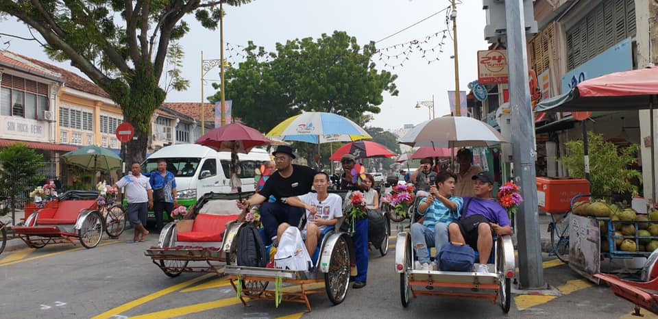槟城孙中山槟城基地纪念馆许愿成功 浩角翔起农历新年后来马还愿	