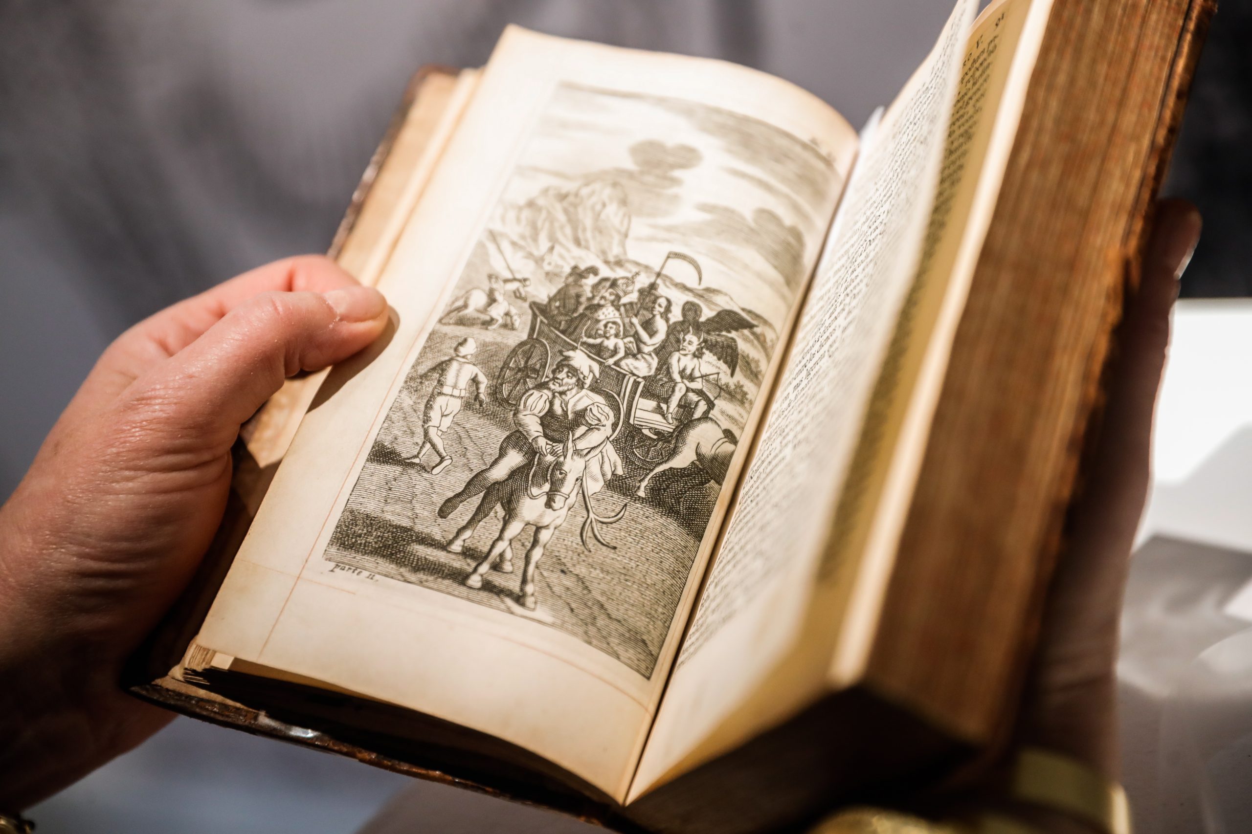 每日一展  未签 2图／  图与文  《堂吉诃德》的第一版插图本