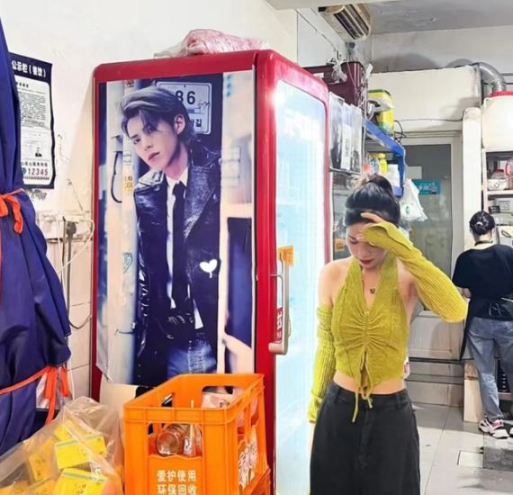 王鹤棣爸爸炸串店遭砸场 　大妈躺地吼叫画面疯传