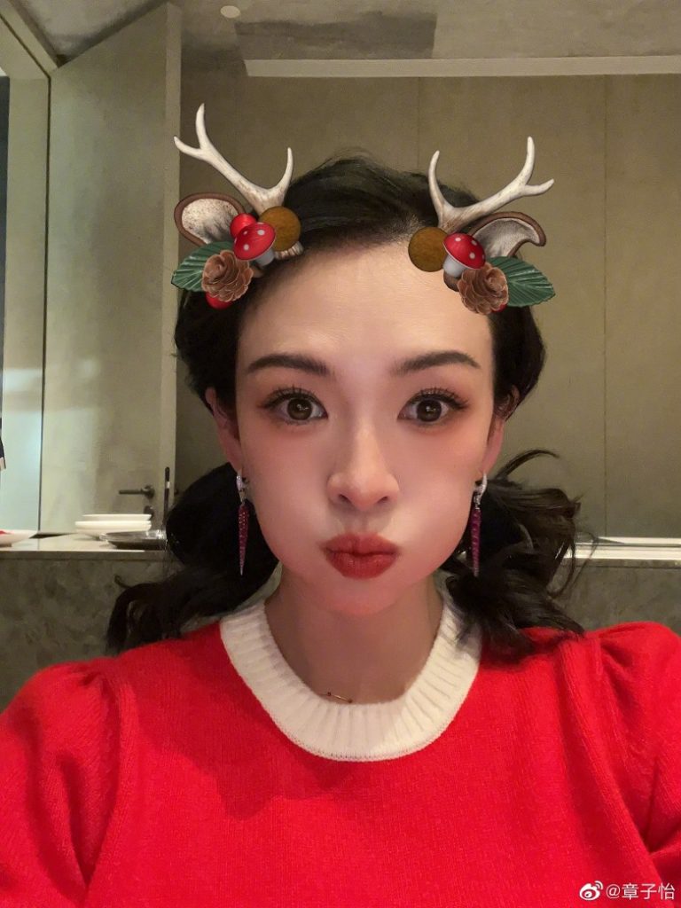 章子怡确诊恶搞变“大口章” 祝大家早日“阳康”