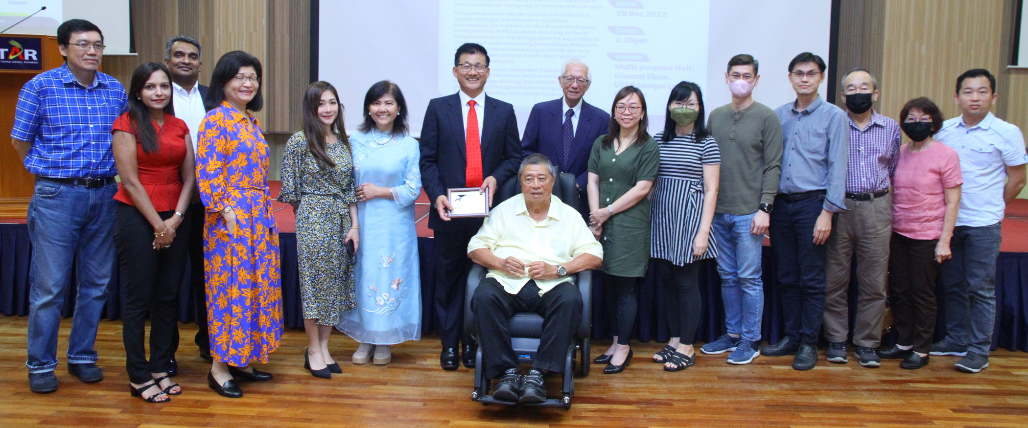 西澳洲坦尼国会议员林文清演讲:大马是永远的家,回到大马退休