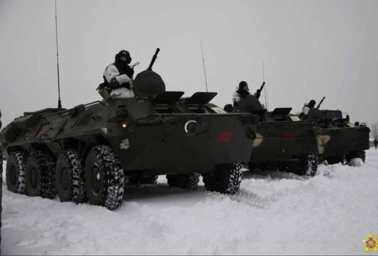 要加入俄乌战争?白俄军队突击战备演习