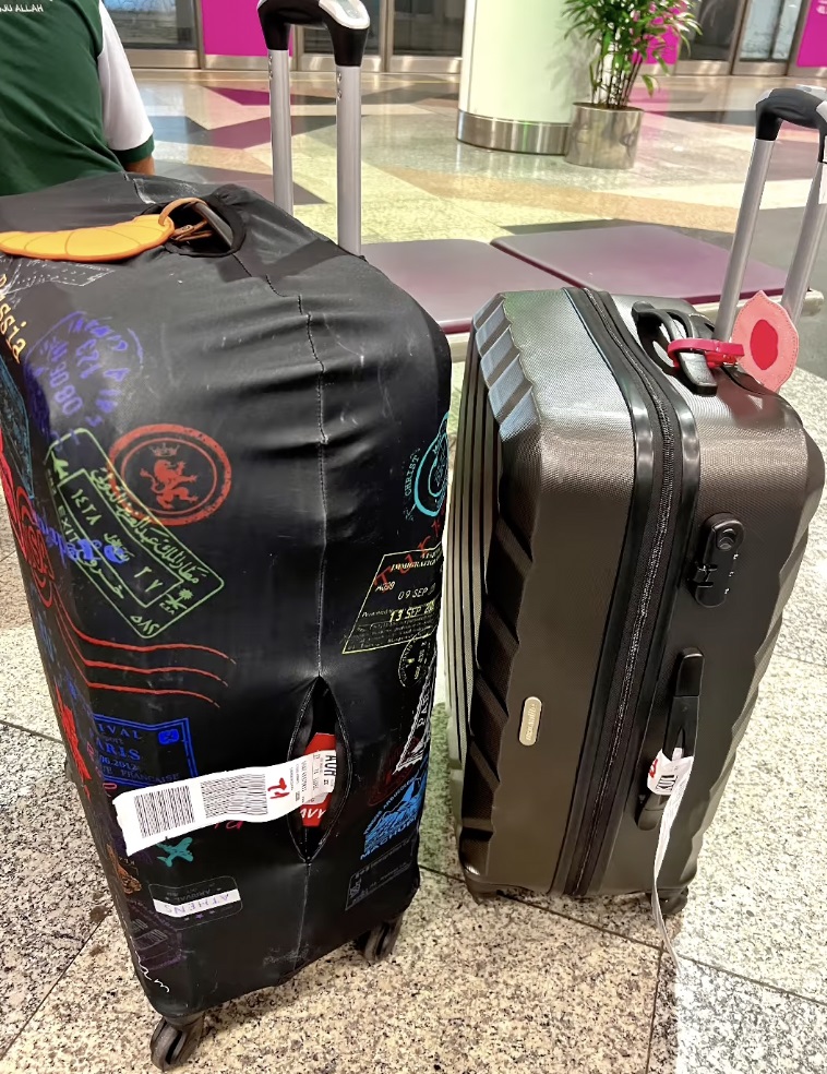 视频 | DJ搭飞机行李被撬开!没被偷窃 却多了红色内衣香水