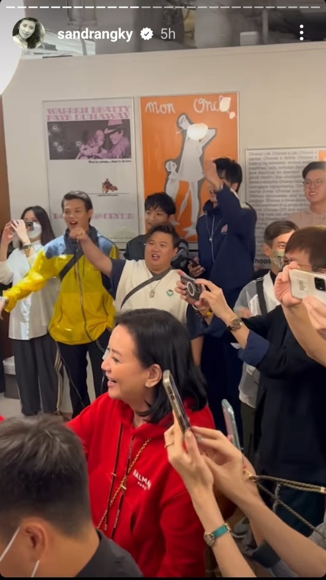 陈可辛生日派对|梁朝伟初恋情人曾华倩 罕见和刘嘉玲同场