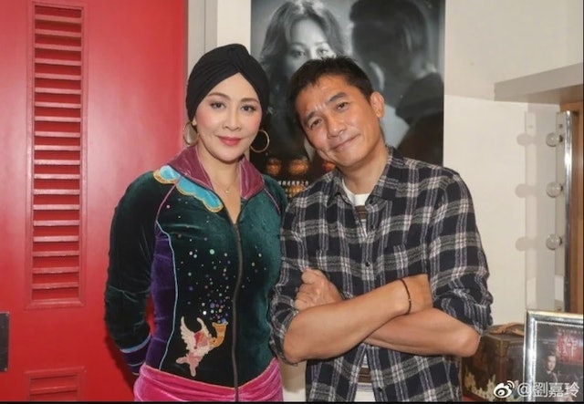 陈可辛生日派对|梁朝伟初恋情人曾华倩 罕见和刘嘉玲同场