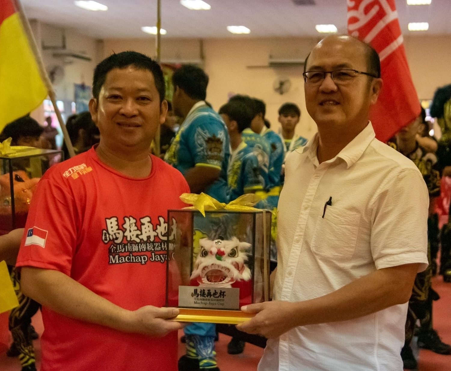 (古城第二版主文)魏喜森:龙狮是大马重要运动
