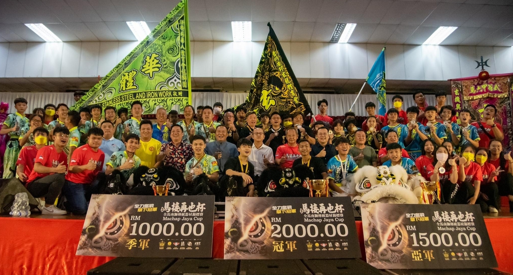 (古城第二版主文)魏喜森:龙狮是大马重要运动