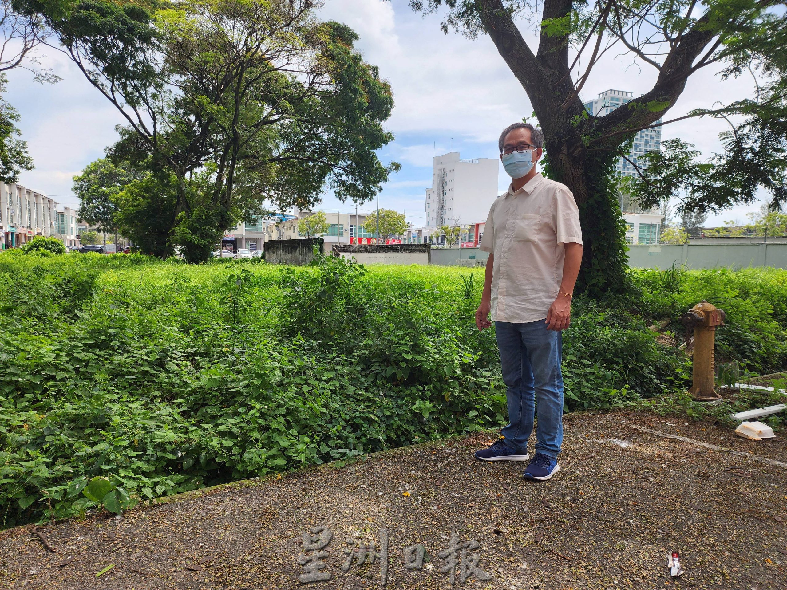 (古城第四版主文)哥打拉沙马那乌达玛公寓2个月没割草,逐渐成“小森林”