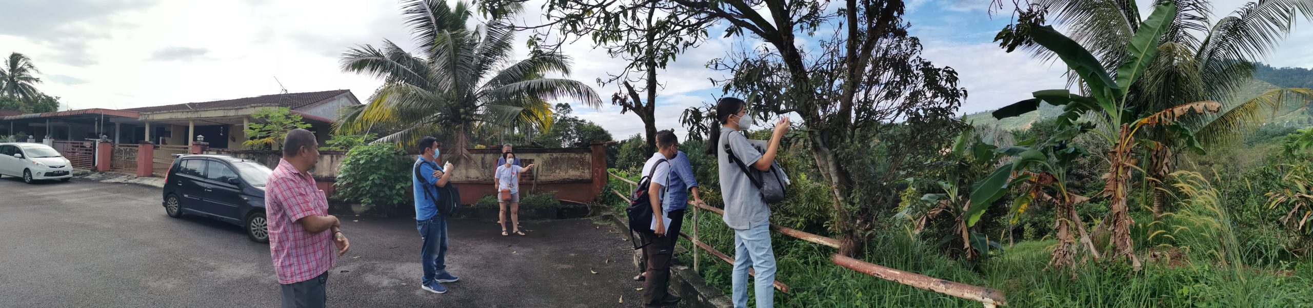 (大北马)从一个大坑洞恶化至触目惊心土崩!珍雅花园排洪沟前方大面积土崩令人忧!