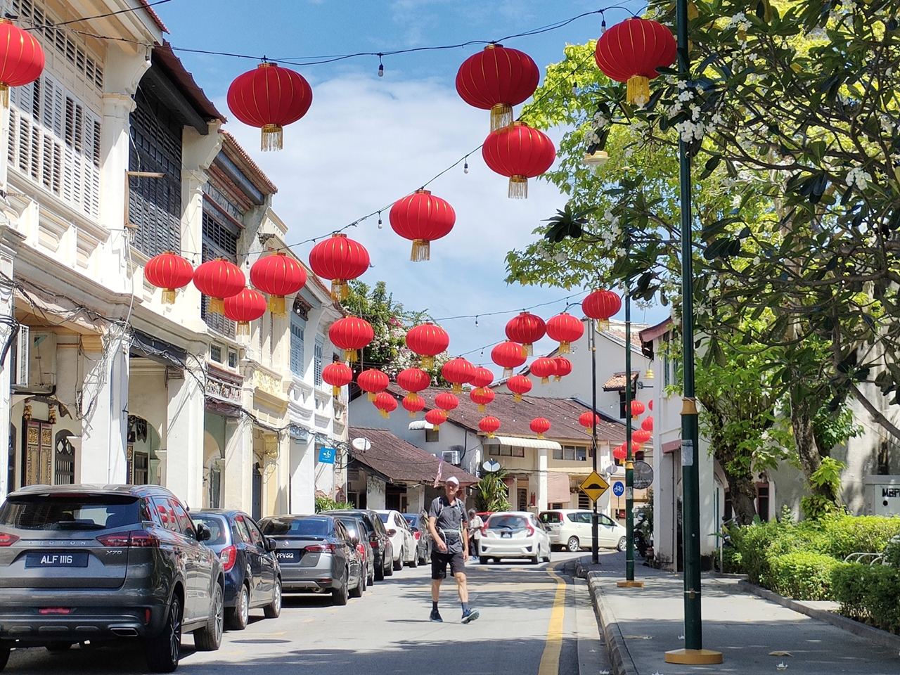 (大北马)大红灯笼高高挂 古迹区春意浓