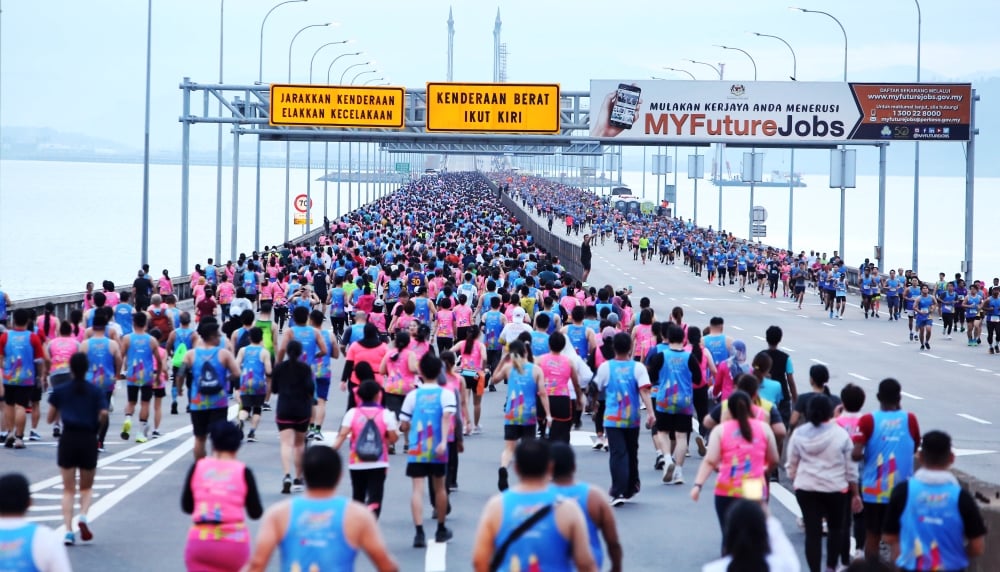 (大北马)槟城大桥国际马拉松赛幸运大奖,13人错过