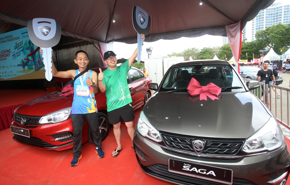 (大北马)槟城大桥国际马拉松赛幸运大奖,13人错过