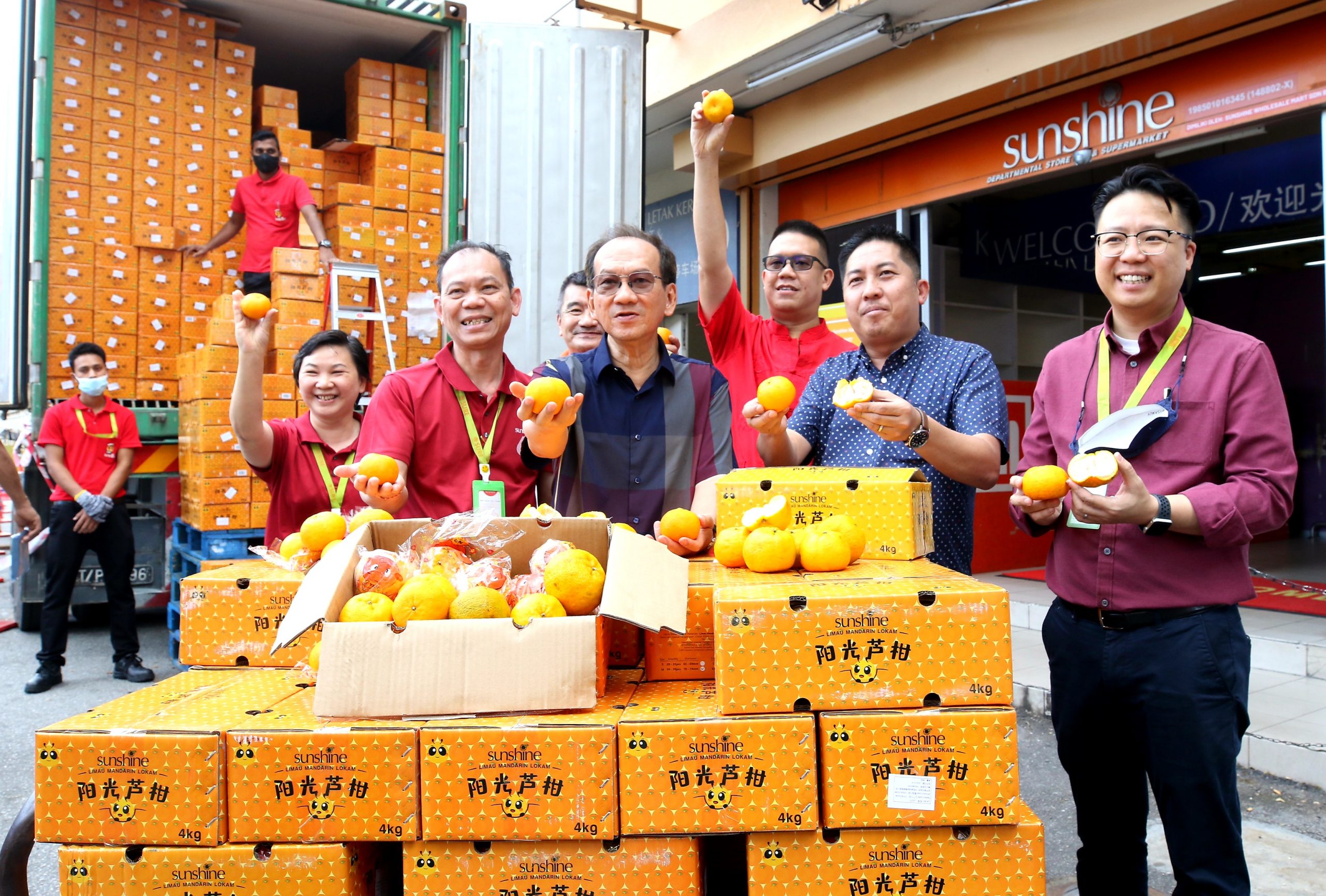 (大北马)阳光零售集团开箱芦柑