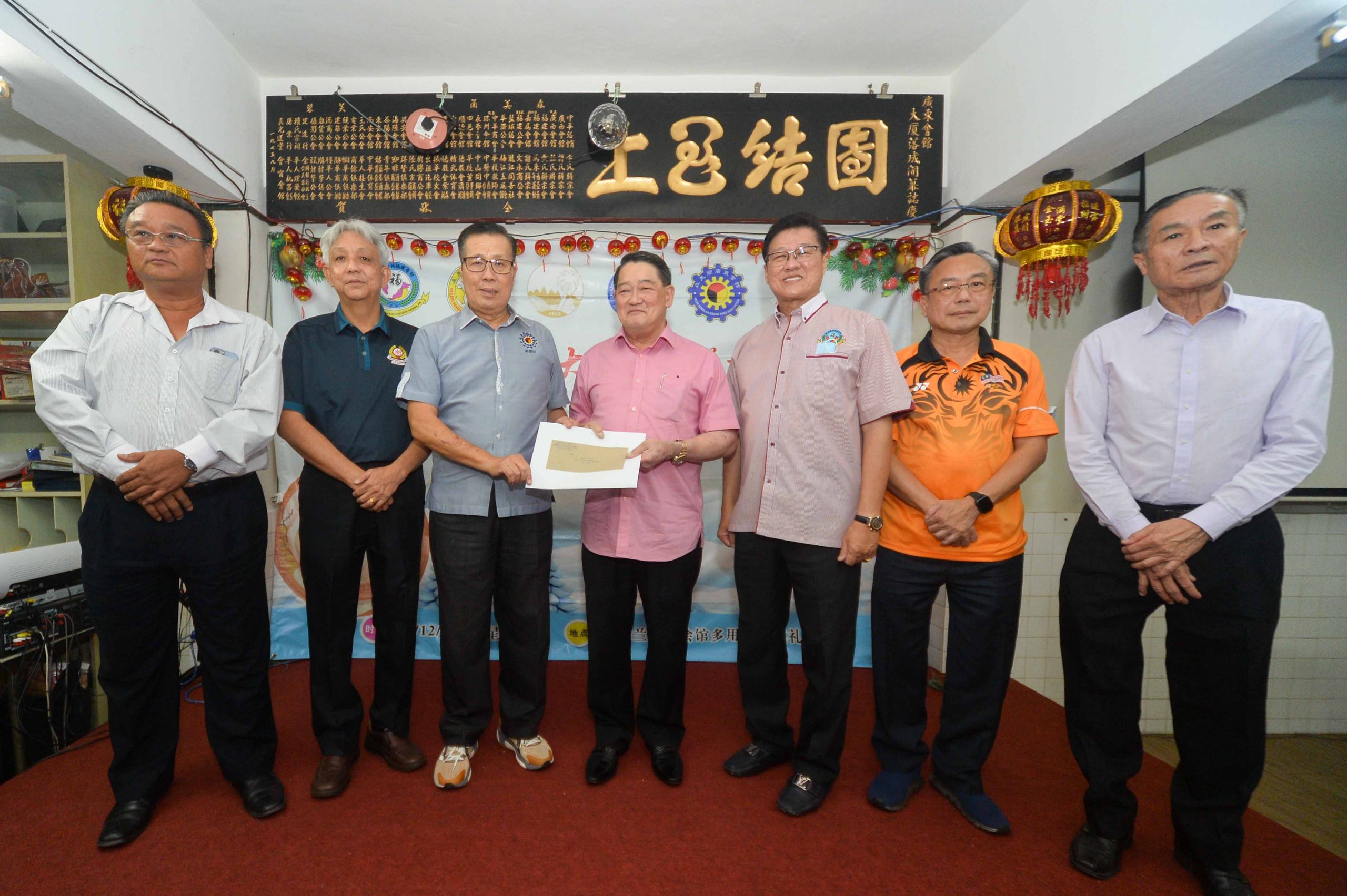 NS芙蓉/森广东会馆会长赖景财,轮值出任森六大乡团联谊会会长