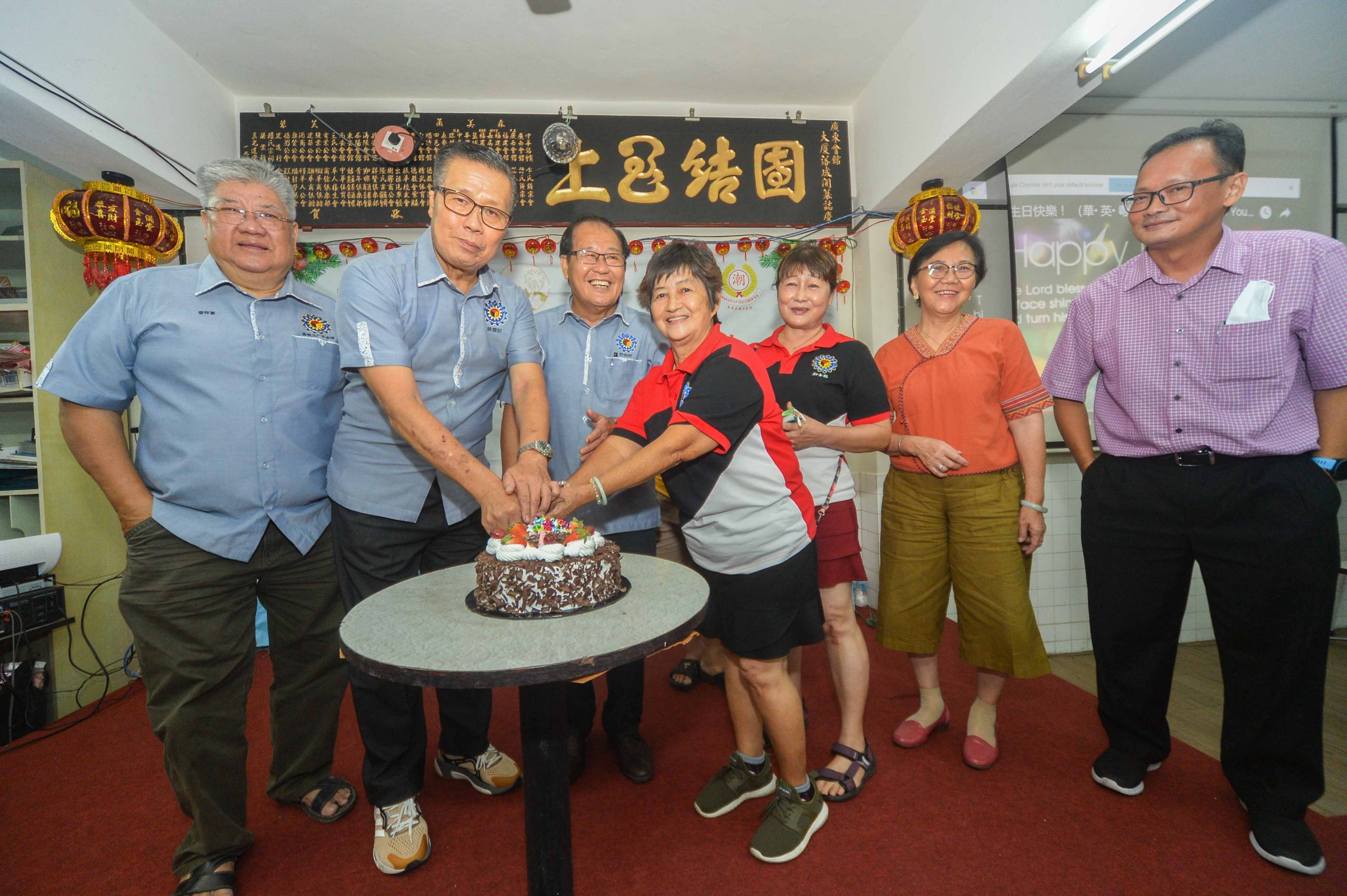 NS芙蓉/森广东会馆会长赖景财,轮值出任森六大乡团联谊会会长