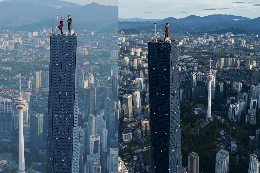 PNBMV：查“不怕死情侣”登118摩天楼  “擅闯者法律追究！”