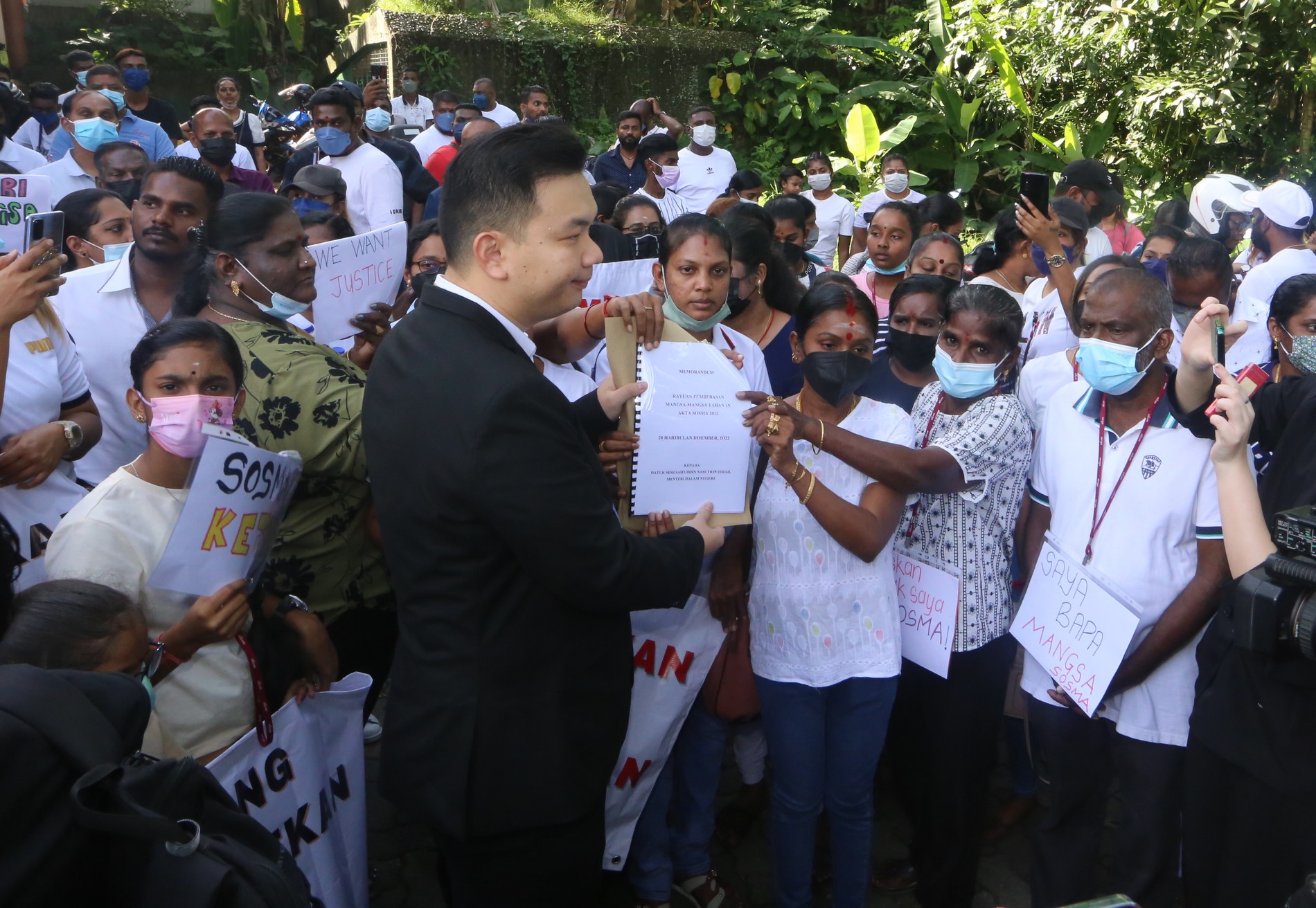 SOSMA扣留者家属促废除SOSMA