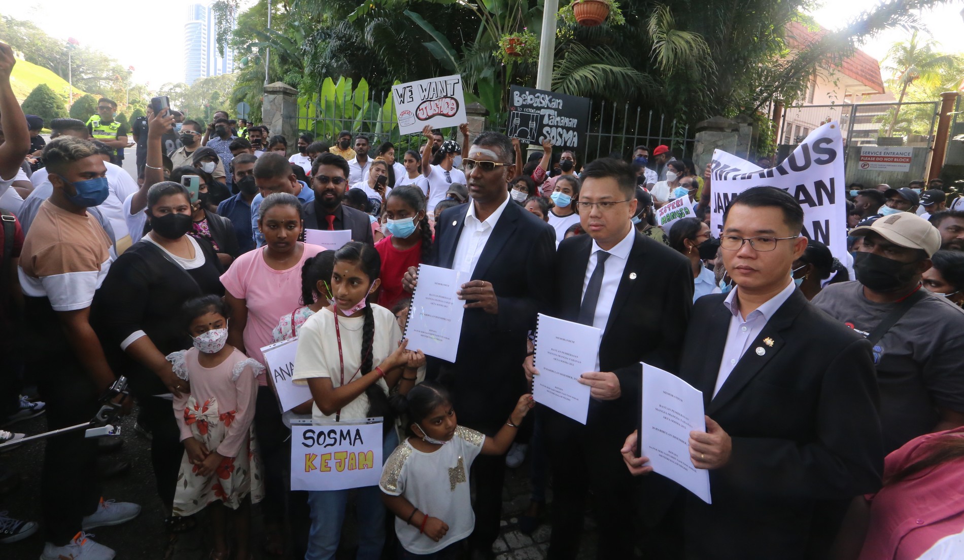 SOSMA扣留者家属促废除SOSMA