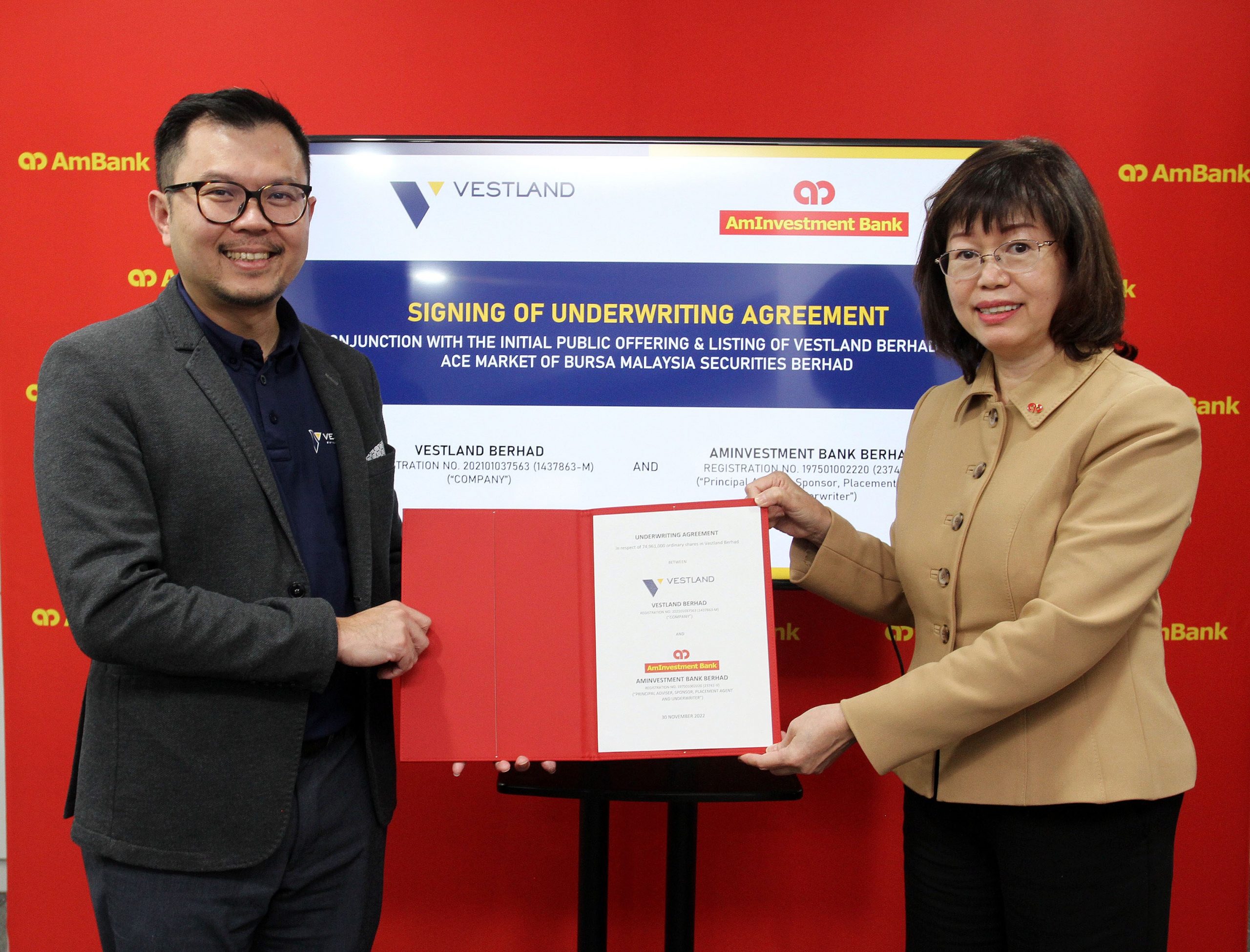 Vestland公司股票包销