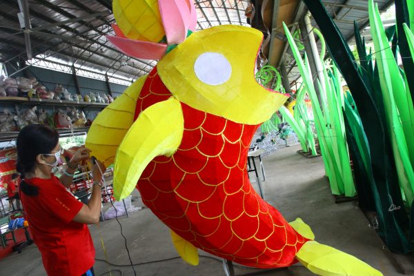 119新春花灯：佛光山东禅寺首办马来西亚新春平安灯会