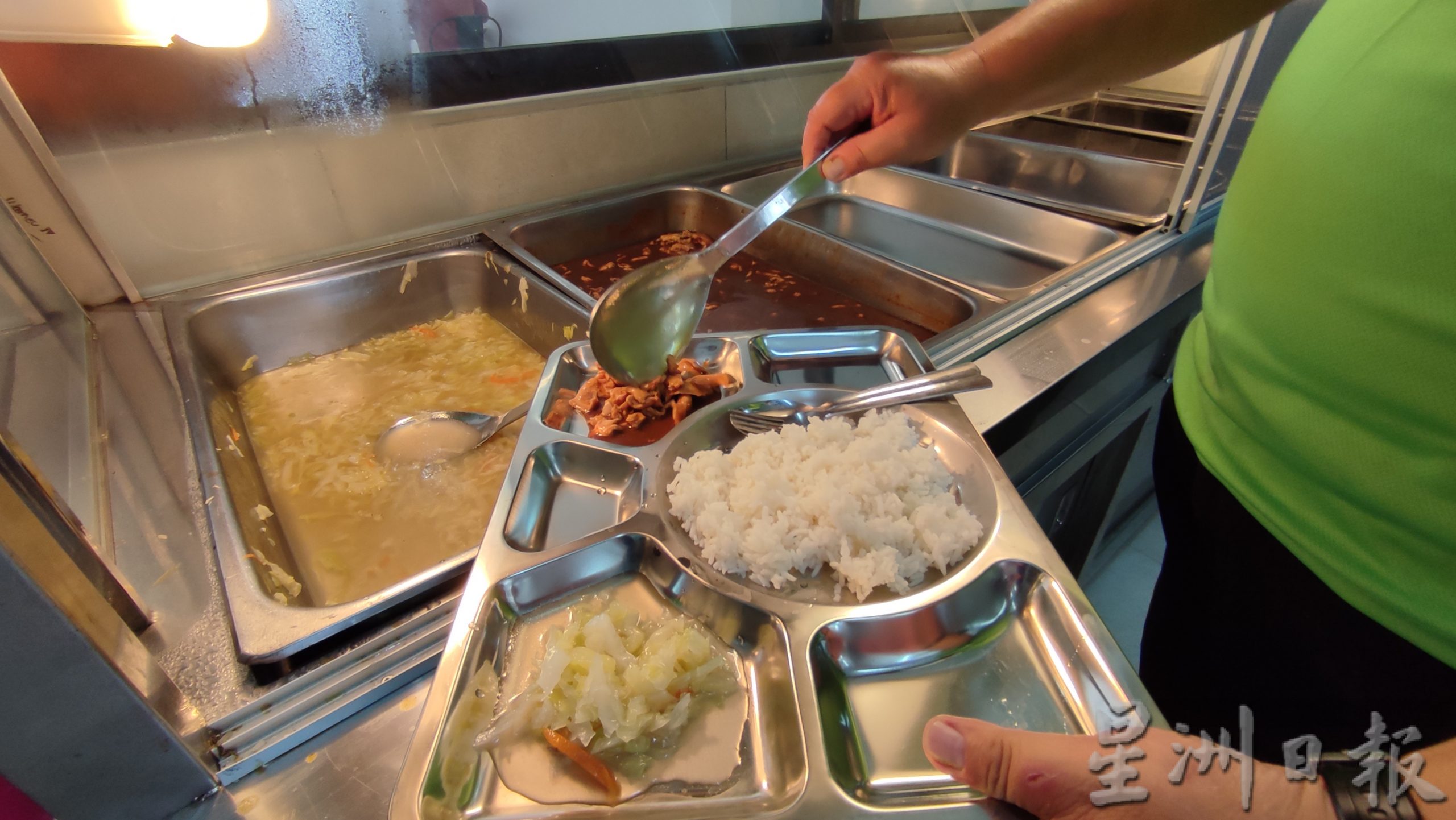 汤厨房和食物库