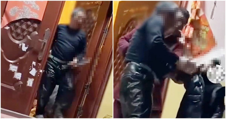 “儿功课教不会”母动手教训 公公见状火大过肩摔…拿刀给孙“砍你妈”