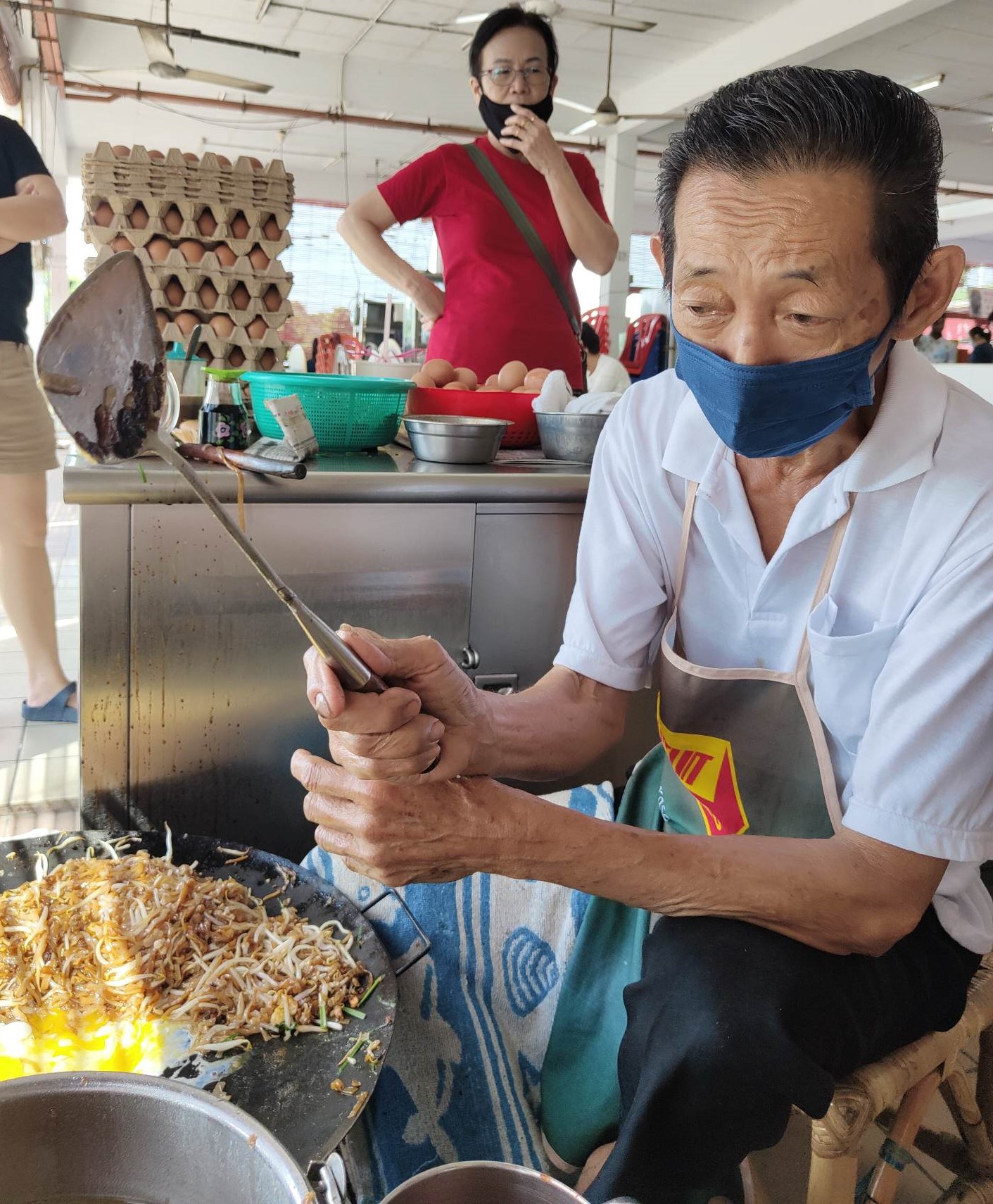 ★1月12日见报/有故事的人/金宝最年长炒粉小贩