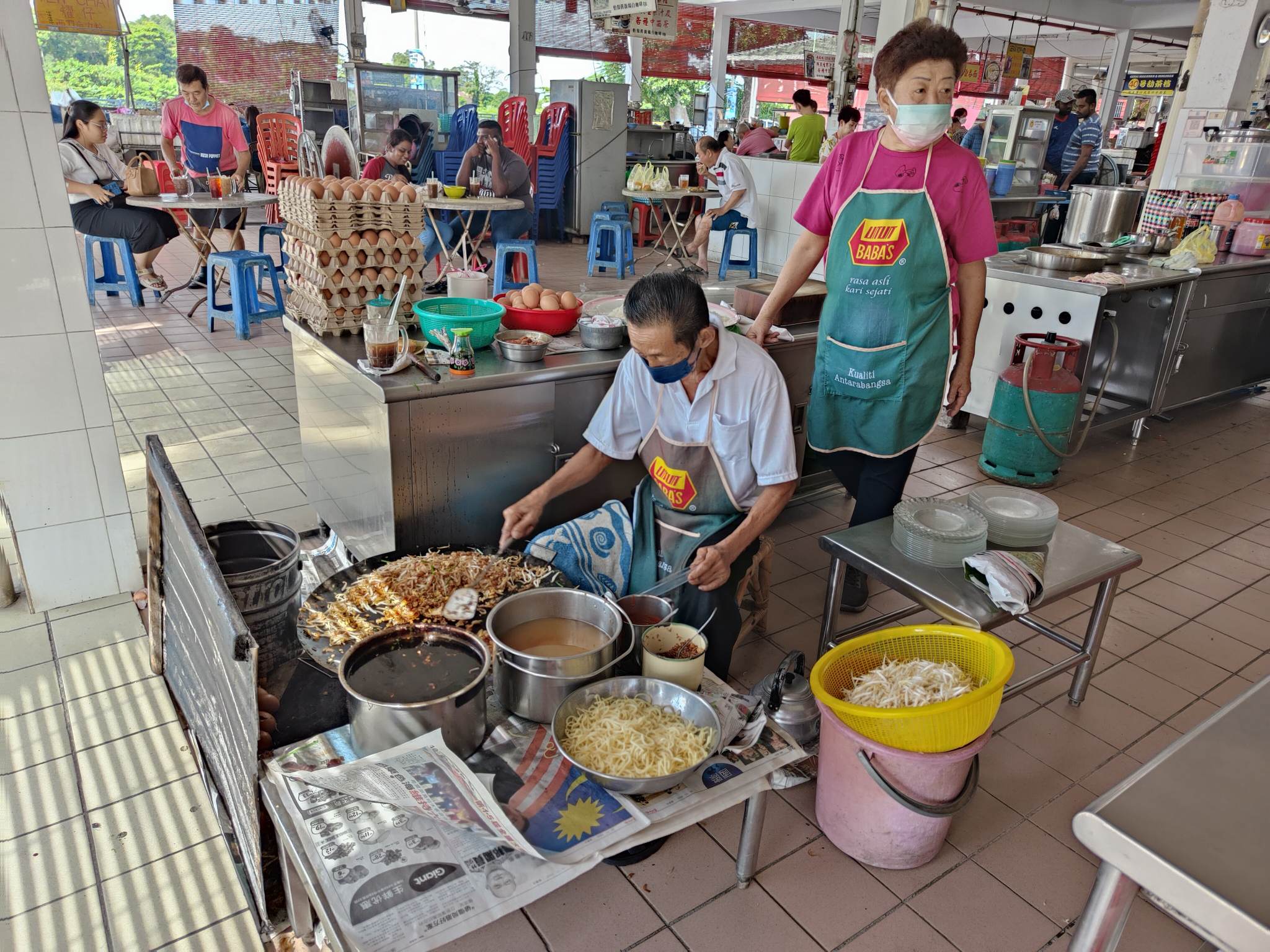 ★1月12日见报/有故事的人/金宝最年长炒粉小贩