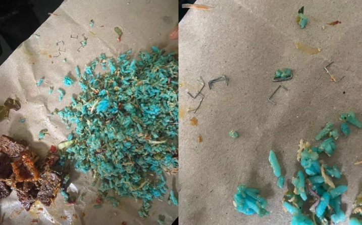 一包饭吃出10书钉　女：小贩怕我不够铁质吗？