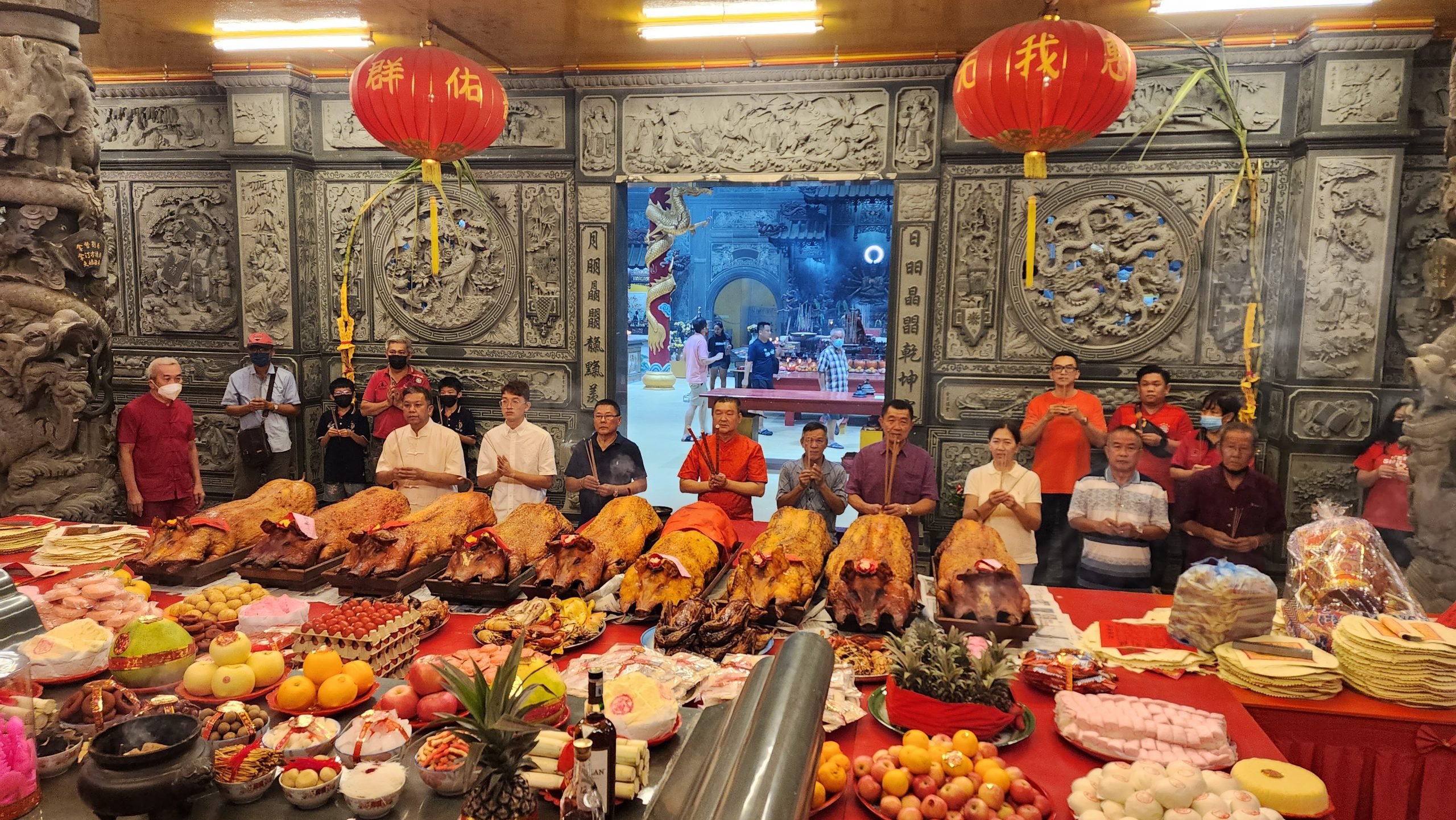 东：关丹斗母宫庆天公诞