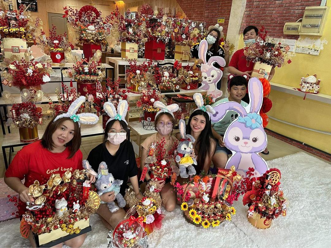 东:新春礼篮、花篮受青睐