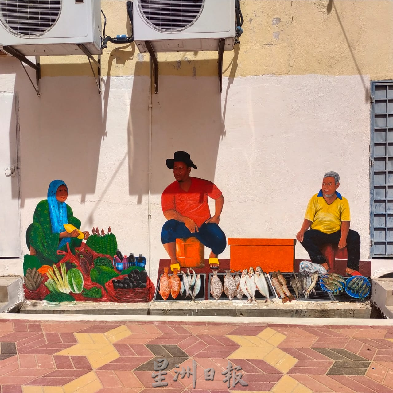 东:鲁拉士曼丹商业区后巷壁画巷竣工 成拍照打卡新地标带旺人流