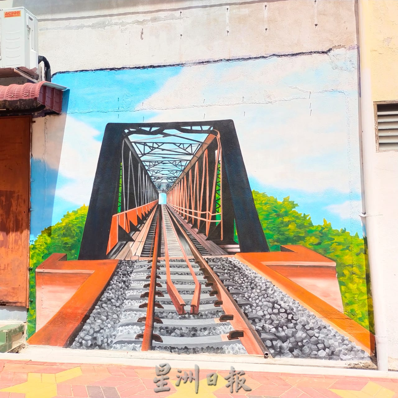 东:鲁拉士曼丹商业区后巷壁画巷竣工 成拍照打卡新地标带旺人流