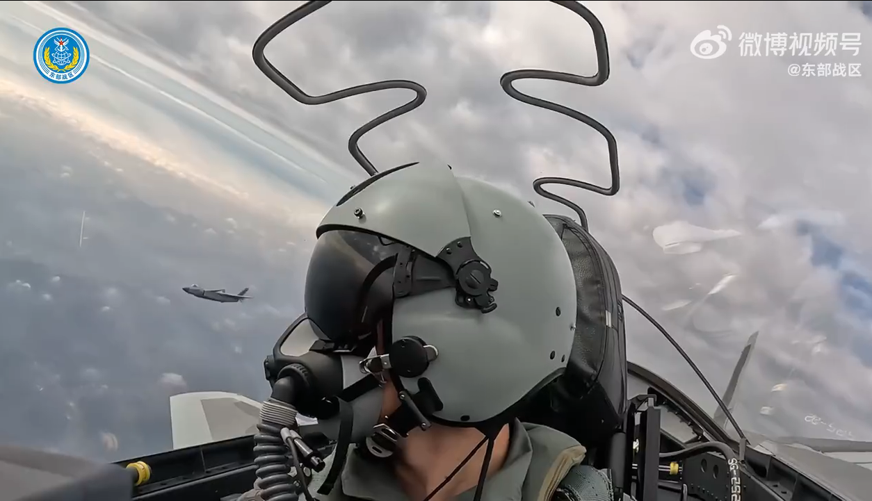 中国军方再次在台湾周边演练 东部战区:坚决反击外部势力