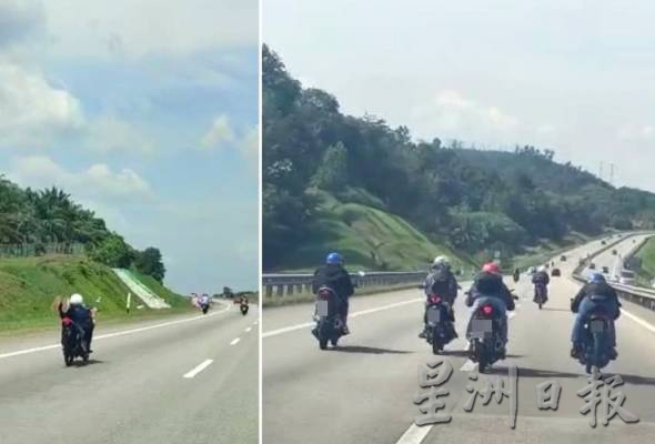 供FB/公路上演杂技飙车,7青年骑士被捕